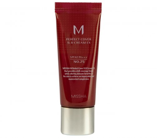 Missa M Perfect Cover BB Cream EX Тональный BB крем Идеальное покрытие SPF42 PA+++ тон 25 50мл
