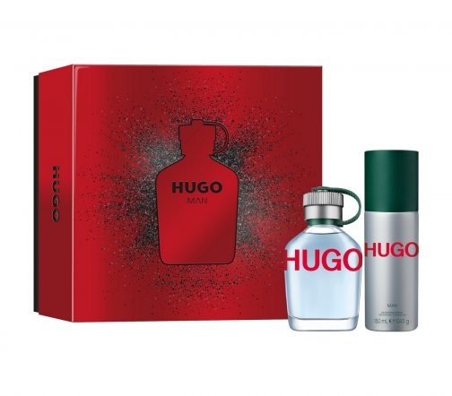 Hugo Boss Men Набор Туалетная вода 75мл+Дезодорант-спрей 150мл