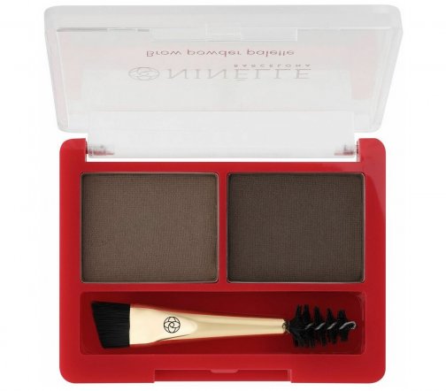 Ninelle Палетка пудровая для макияжа бровей Chic