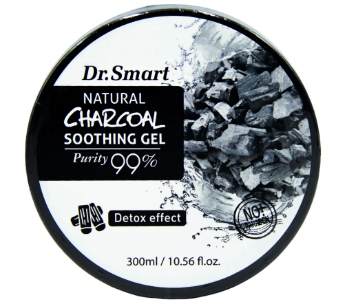 Dr.Smart Natural Гель для лица и тела Charcoal Detox Effect 300мл
