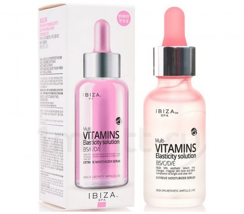 Ibiza Spa Multi-Vitamins Elasticity Solution Сыворотка увлажняющая 30мл