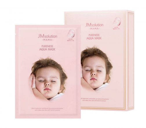 JMsolution Mama Маска тканевая увлажняющая для лица гипоаллергенная 30мл