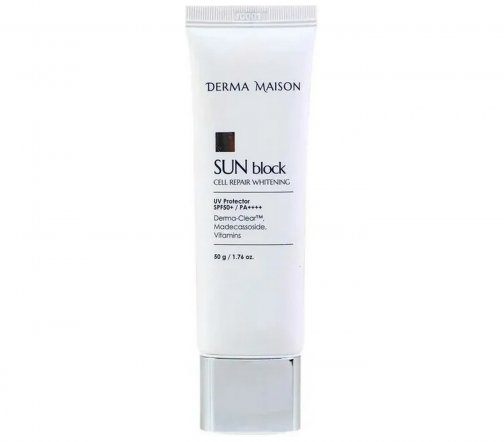 Medi-Peel Derma Maison Sun Block Cell Repair Whitening Крем солнцезащитный SPF50 50гр