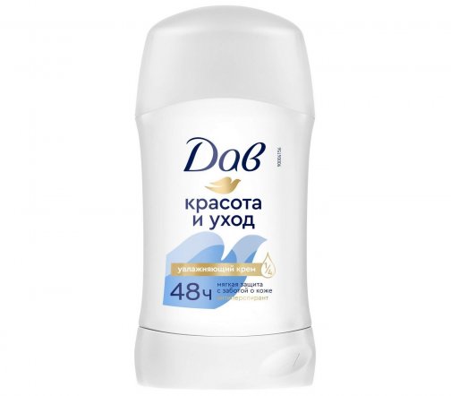 Дав Дезодорант-антиперспирант стик Красота и уход Оригинал 40мл