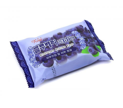 Rose Peeling Soap Blueberry Мыло-пиллинг с черникой 150гр