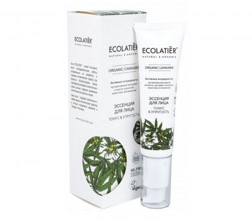 Ecolatier Organic Cannabis Эссенция для лица Тонус и упругость 30мл