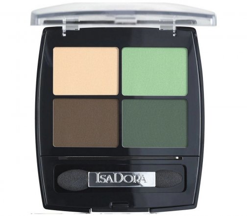 IsaDora Тени для век Eye Shadow Quartet 23 Neo Mint