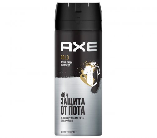Axe Дезодорант-антиперспирант спрей Защита от пятен Gold 150мл