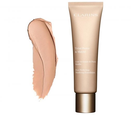 Clarins Тональный крем матирующий Teint Pores&Matite