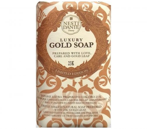 Nesti Dante Luxury Мыло Юбилейное Золотое 250г