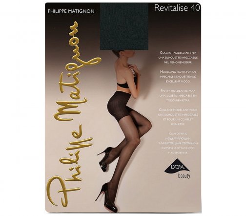 Philippe Matignon Колготки Revitalise 40 den 3-M Черный