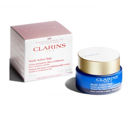 Clarins Multi-Active Крем ночной против первых возрастных изменений для нормальной и комбинированной
