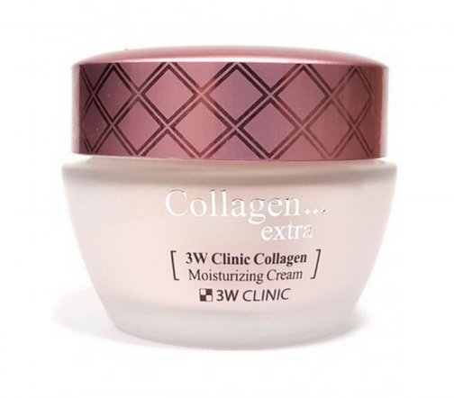 3W Clinic Collagen Extra Крем для лица с коллагеном экстра увлажняющий 50мл