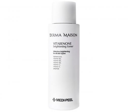 Medi-Peel Derma Maison Vitabenone Brightening Toner Тонер витаминный выравнивающий тон кожи 250мл