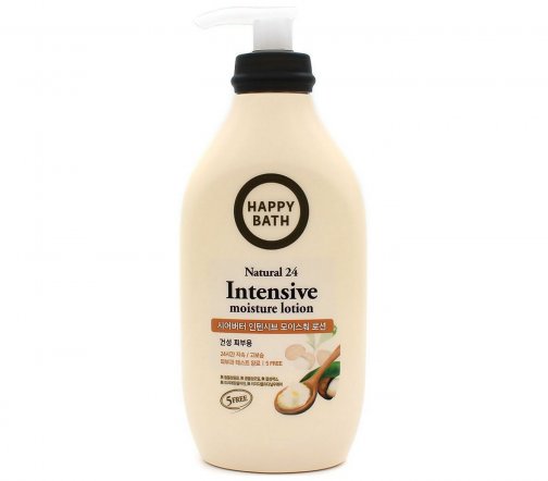 Happy Bath Intensive Shea Butter Лосьон увлажняющий для тела масло Ши 450мл