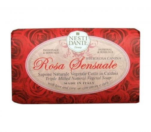 Nesti Dante Rosa Мыло Чувственная Роза 150гр