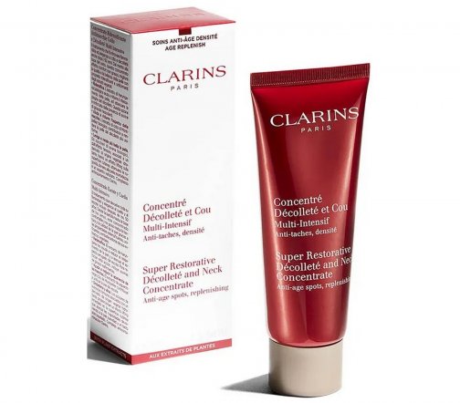 Clarins Multi-Intensive Концентрат восстанавливающий для области шеи и декольте 75мл