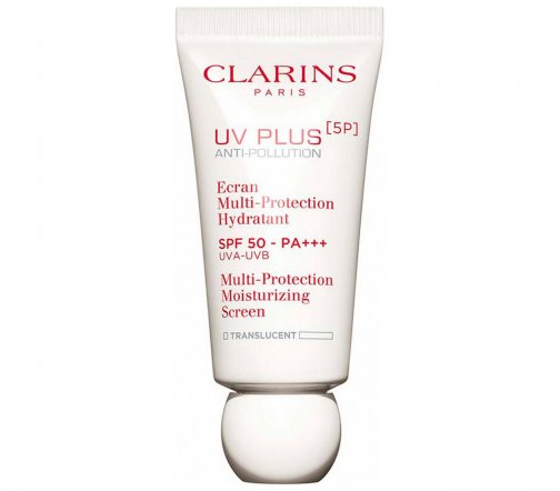 Clarins Anti-Pollution Флюид-экран увлажняющий защитный для лица UV Plus SPF50 30мл