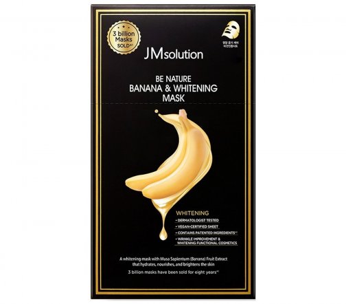 JMSolution Маска тканевая отбеливающая для лица Банан 24мл
