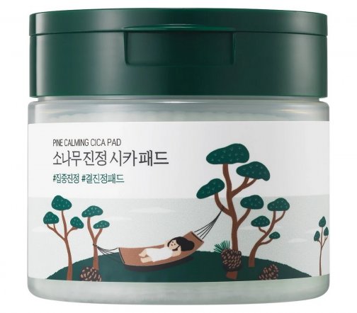 Round Lab Pine Пилинг-пэды успокаивающие с экстрактом игл сосны 50шт