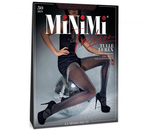 Minimi Колготки Tulle Lurex 50 den