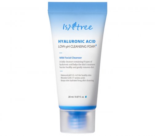 IsNtree Hyaluronic Acid Пенка мягкая для умывания 20мл
