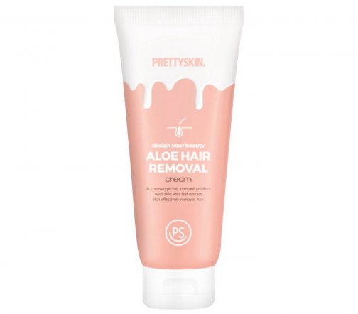 PrettySkin Aloe Hair Removal Крем для депиляции с экстрактом алое 100мл