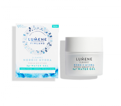 Lumene Lahde Nordic Hydra Аква-гель увлажняющий и освежающий 24 часа 50мл