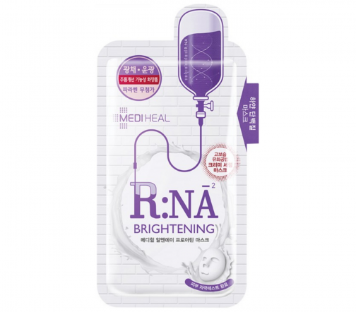 Mediheal R:NA Маска тканевая отбеливающая для лица Brightening 25гр