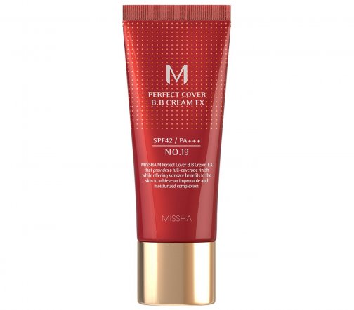Missha Perfect Cover Тональный BB-крем Идеальное покрытие SPF42 20мл 19 Цвет слоновой кости