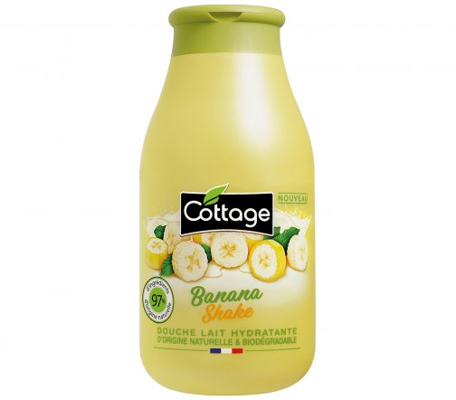Cottage Moisturizing Молочко для душа Банан 250мл