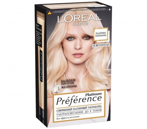 L'Oreal Paris Preference Краска для волос Platinum ультраблонд 8 тонов
