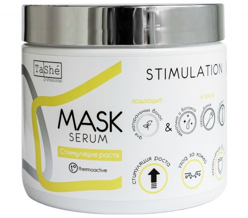 Tashe Professional Маска-сыворотка для стимуляции роста волос Strength&Growth 500мл
