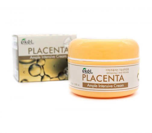 Ekel Ample Intensive Cream Placenta Крем интенсивный для лица с плацентой 100мл