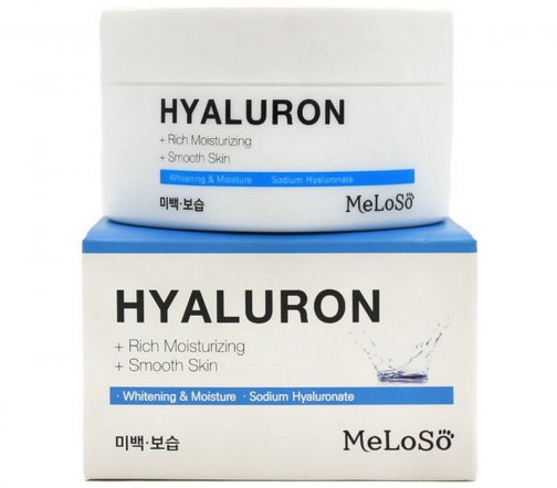 Meloso Hyaluron Moisturizing Cream Крем увлажняющий с гиалуроновой кислотой 100мл