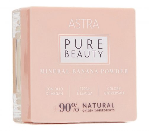 Astra Pure Beauty Пудра рассыпчатая для лица Mineral Banana