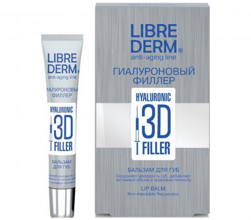 Librederm Гиалуроновый Филлер 3D Бальзам для губ 20мл