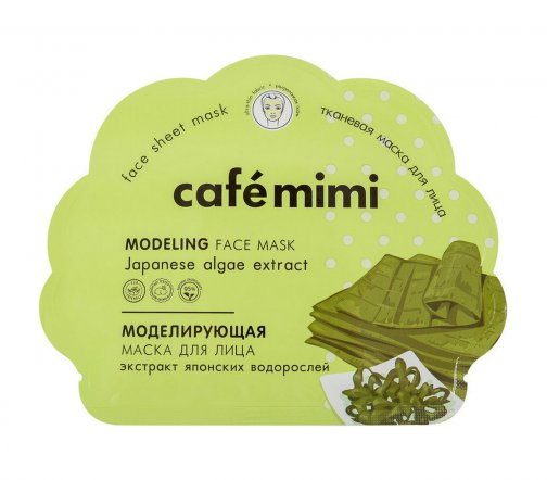 Cafe Mimi Маска тканевая для лица Моделирующая 22гр