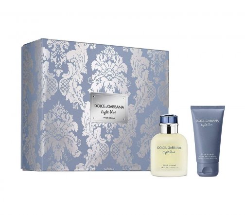 Dolce&Gabbana Light Blue Pour Homme Набор Туалетная вода 75мл+Бальзам после бритья 50мл