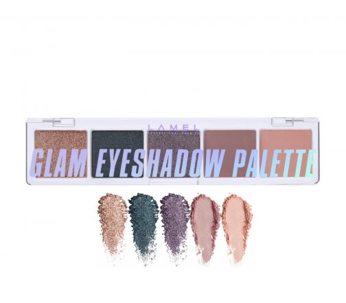 Lamel Professional Палетка теней для век Glam 401 Сияние