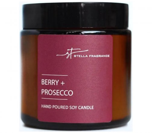 Stella Fragrance Свеча ароматическая Berry+Prosecco 90гр