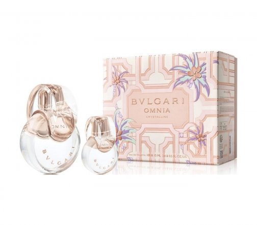 Bvlgari Omnia Crystalline Набор Туалетная вода 100мл+Туалетная вода 15мл