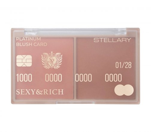 Stellary Румяна Sexy&Rich 01 Теплый персиковый/холодный розовый