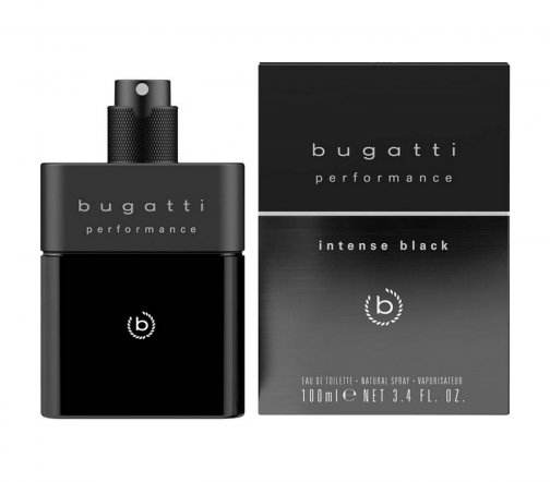 Bugatti Men Performance Intense Black Туалетная вода 100мл
