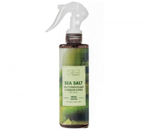 Tashe Professional Спрей текстурирующий солевой для волос Sea Salt Ветивер и бергамот 200мл