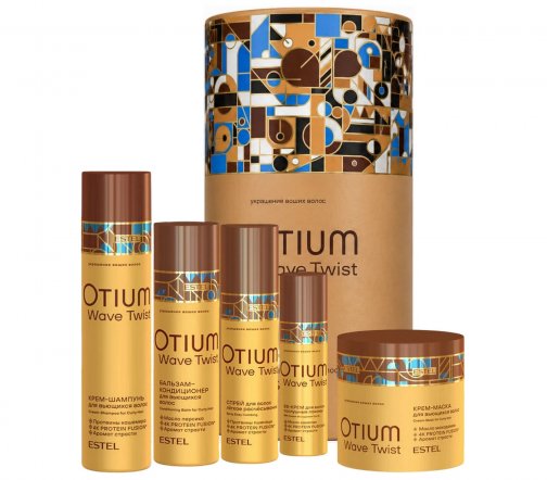 Estel Otium Wave Twist Набор Коллекция для вьющихся волос Туба 5 предметов