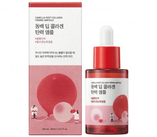 Round Lab Camellia Deep Collagen Ампула укрепляющая коллагеновая с камелией 30мл