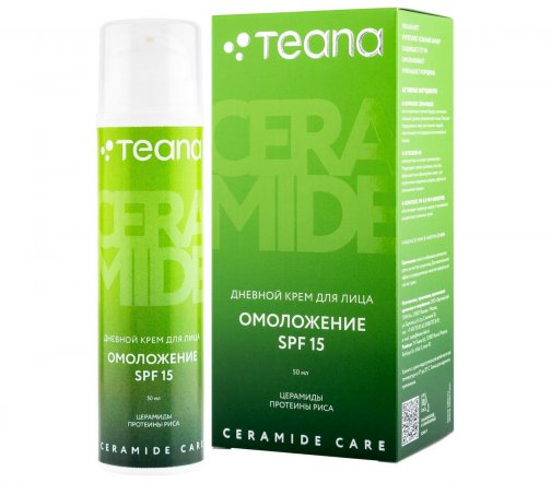 Teana CC2 Крем дневной для лица Омоложение SPF15 50мл