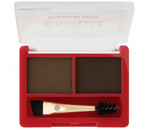 Ninelle Палетка пудровая для макияжа бровей