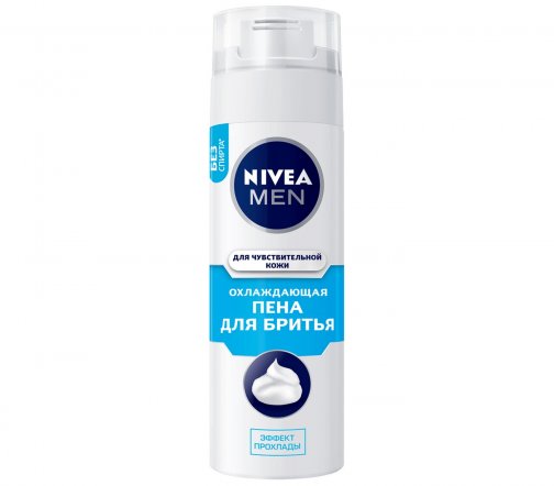 Nivea Men Пена для бритья Охлаждающая 200мл